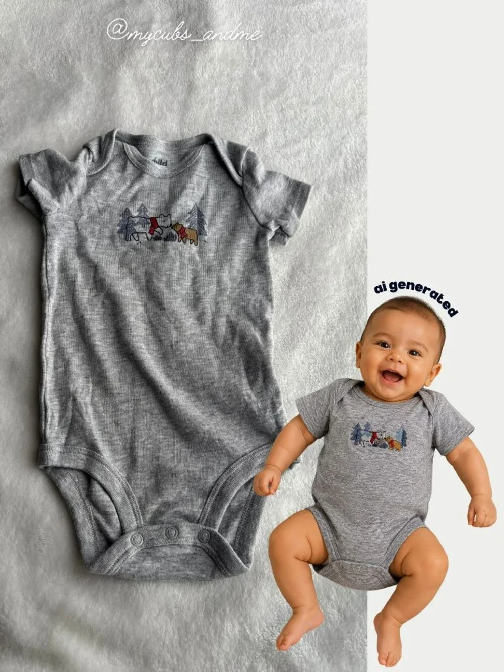 3-6M Baby Boy Onesie Bundle 5 Piece Bodysuit Lot